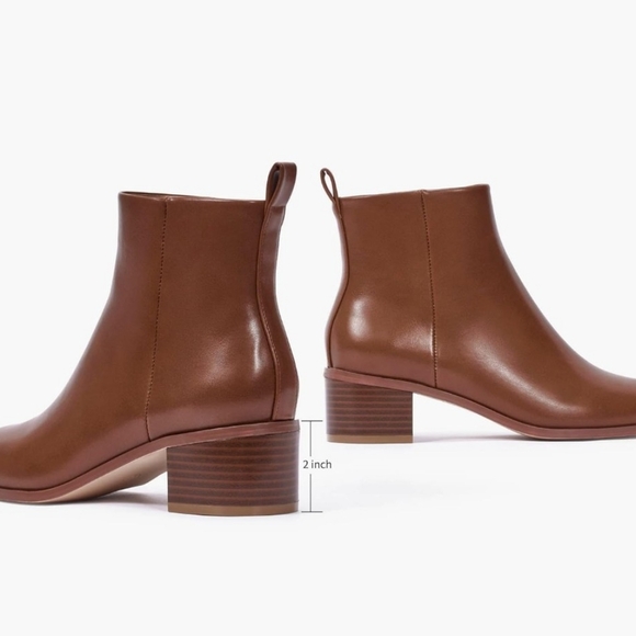 Elisbet Tang Brown Ankle Booties - Picture 4 of 7